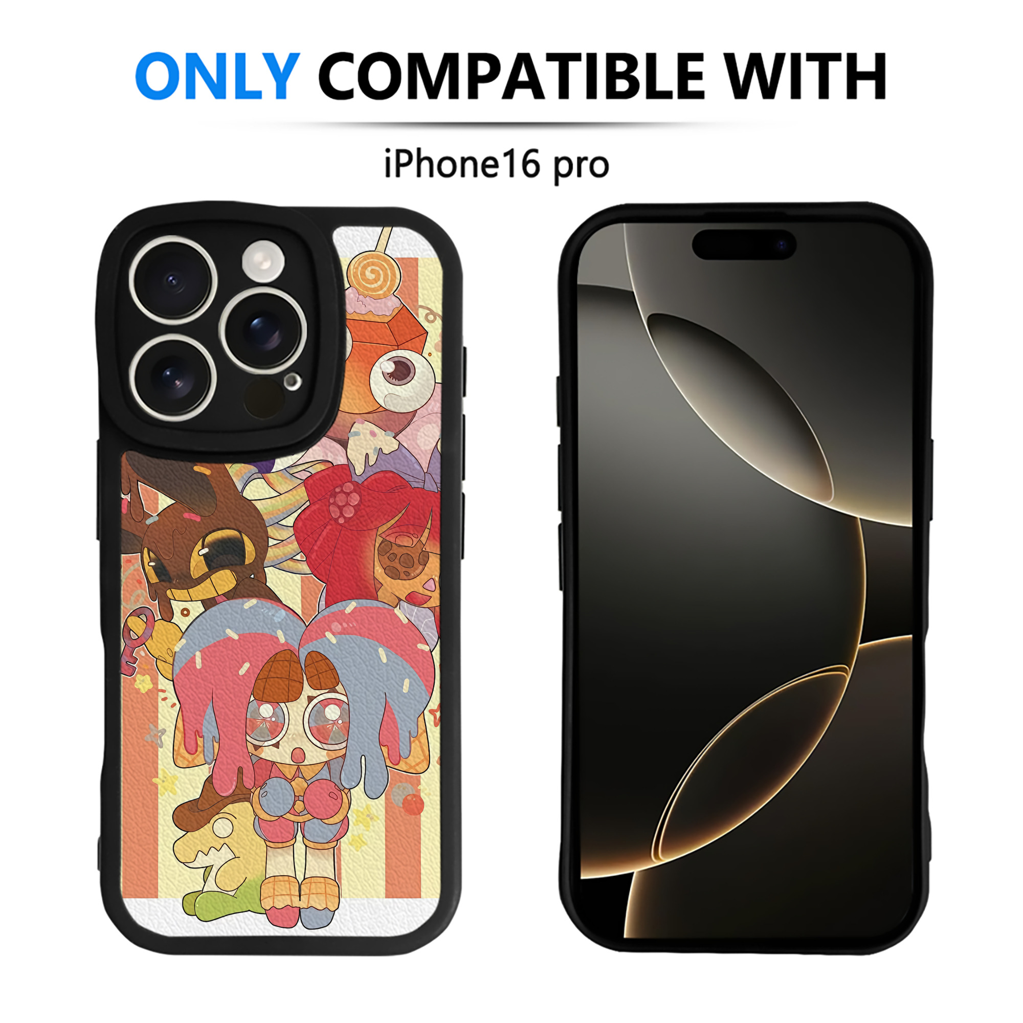 （画像用） アンパンマン Anpanman 【iPhone 16シリーズ対応】シリコンスマホケース（レザー調） 材質：シリコン